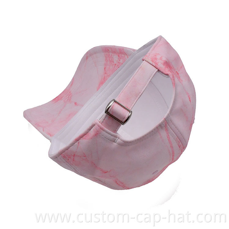 Pink Tie Dye Baseball Cap